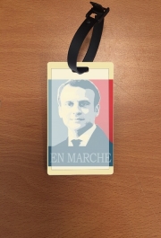 Attache adresse pour bagage Macron Propaganda En marche la France