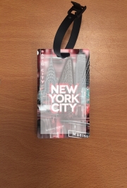 Attache adresse pour bagage New York City II [red]
