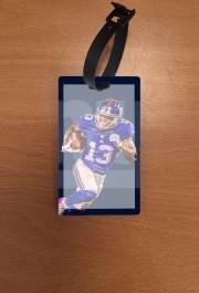 Attache adresse pour bagage odell beckam football us