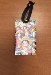 Attache adresse pour bagage One Piece Luffy
