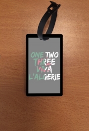 Attache adresse pour bagage One Two Three Viva lalgerie Slogan Hooligans