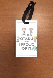 Attache adresse pour bagage Otaku and proud