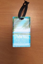 Attache adresse pour bagage Palm Trees