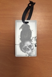 Attache adresse pour bagage Raven and Skull