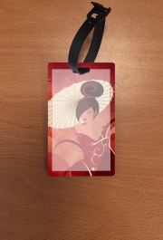 Attache adresse pour bagage Sakura Asian Geisha