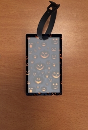 Attache adresse pour bagage Scary Halloween Pumpkin