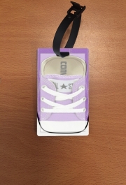 Attache adresse pour bagage Chaussure All Star Violet