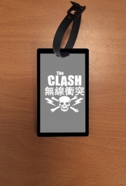 Attache adresse pour bagage the clash punk asiatique