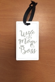 Attache adresse pour bagage Wife Mom Boss