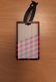 Attache adresse pour bagage Wooden Lumberjack