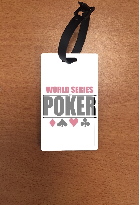 Attache adresse pour bagage World Series Of Poker