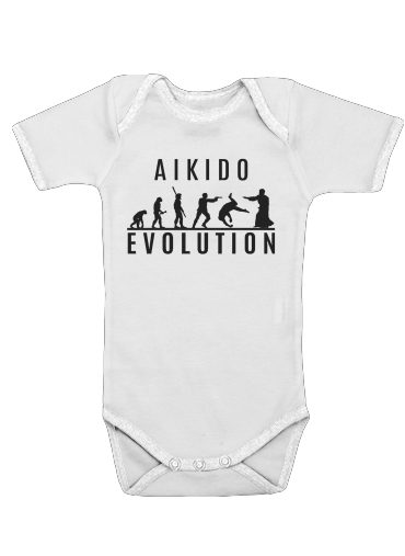 Body Bébé manche courte Aikido Evolution
