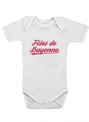 Body Bébé manche courte Fêtes de Bayonne