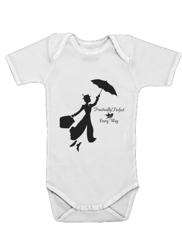 Body Bébé manche courte Mary Poppins Perfect in every way