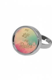 Bague My life My rules
