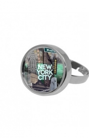 Bague New York City II [green]