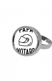 Bague Papa Motard Moto Passion