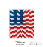 Classeur Rigide 3D Poly USA flag