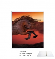 Classeur Rigide A Horse In The Sunset