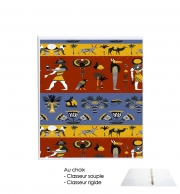 Classeur Rigide Ancient egyptian religion seamless pattern