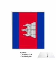 Classeur Rigide Cambodge Flag