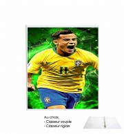 Classeur Rigide coutinho Football Player Pop Art