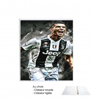 Classeur Rigide Cr7 Juventus Painting Art