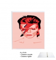 Classeur Rigide David Bowie Minimalist Art