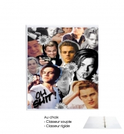 Classeur Rigide Dicaprio Fan Art Collage