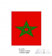 Classeur Rigide Drapeau Maroc