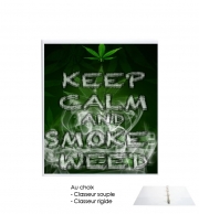 Classeur Rigide Keep Calm And Smoke Weed