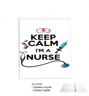 Classeur Rigide Keep calm I am a nurse