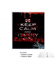 Classeur Rigide Keep Calm And Kill Zombies