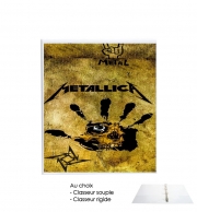 Classeur Rigide Metallica Fan Hard Rock