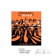 Classeur Rigide Orange is the new black