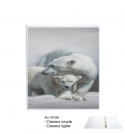 Classeur Rigide Polar bear family