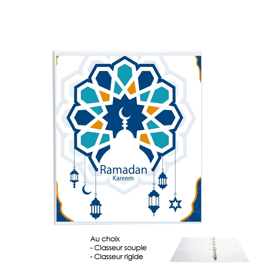 Classeur Rigide Ramadan Kareem Blue