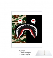Classeur Rigide Shark Bape Camo Military Bicolor