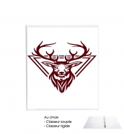 Classeur Rigide Vintage deer hunter logo