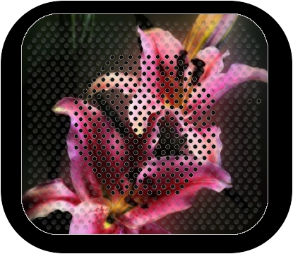 Enceinte bluetooth portable Painting Pink Stargazer Lily
