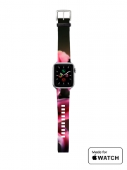 Bracelet pour Apple Watch Painting Pink Stargazer Lily