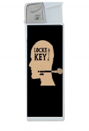 Briquet Locke Key Head Art