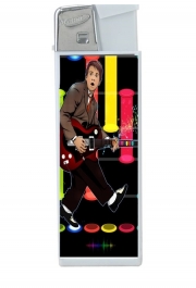 Briquet Marty McFly plays Guitar Hero
