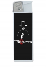 Briquet V For Vendetta Join the revolution