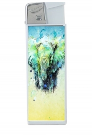 Briquet watercolor elephant