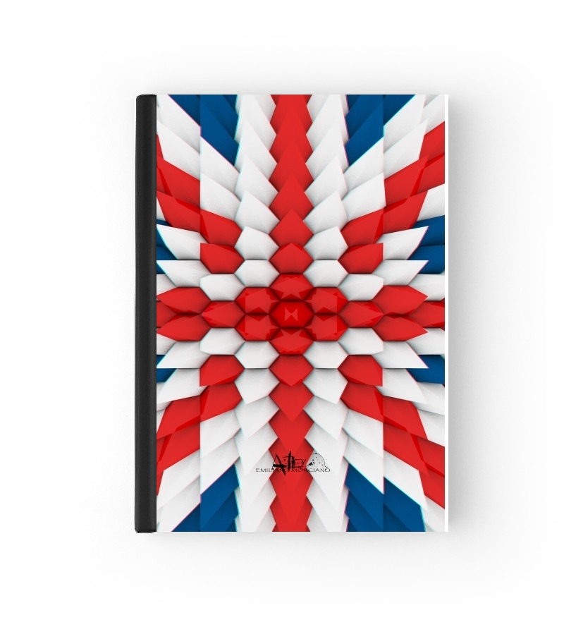 Cahier 3D Poly Union Jack London flag