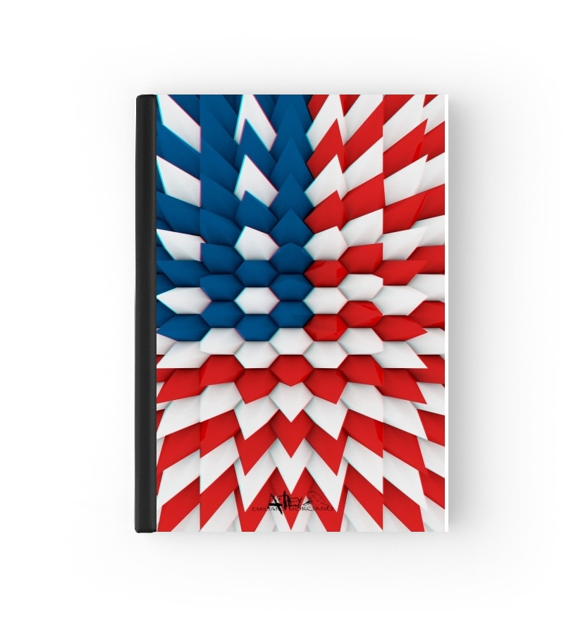 Cahier 3D Poly USA flag