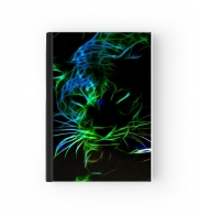 Cahier Abstract neon Leopard