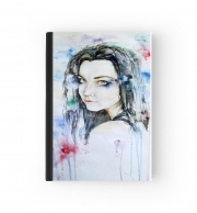 Cahier Amy Lee Evanescence watercolor art