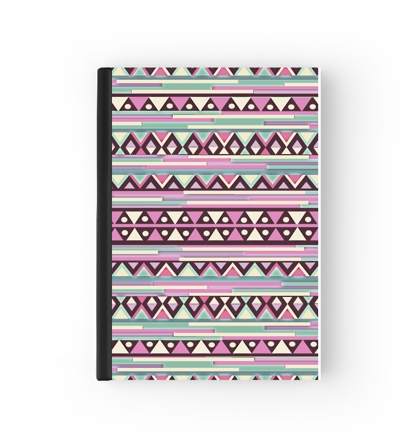 Cahier Aztec Pink And Mint